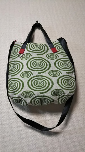 革と裂き織バッグ【YOKO BRAND】