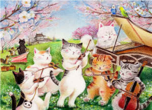 Strings♪Cat・音楽と猫とアート