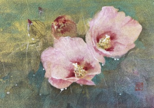 人気作家が描く 花を愛でる日本画展 　　　特集作家：本地裕輔