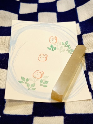 手彫りの石のはんこ＆てがきのはがき受注販売会　梟遊印舎 