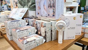 ポータブルファンで夏を涼やかに過ごしませんか？