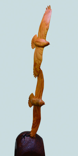 第11回　丸善　木の匠展　水上清一