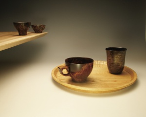 任 性珍　大石祐子 　木と漆の器展 　　夏をもっと愉しむ 木の器