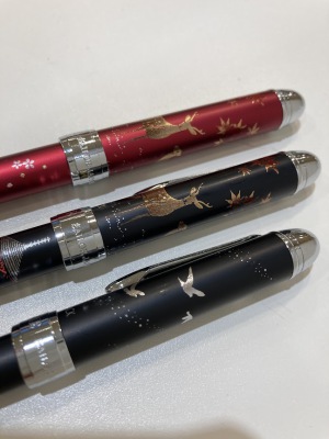 新入荷！セーラー万年筆「優美蒔絵多機能筆記具広島名所シリーズ」