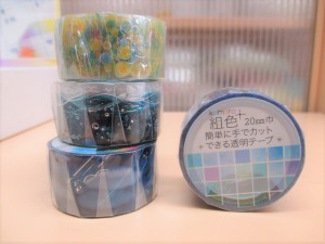 透明マステ入荷しました。