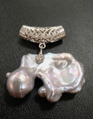 バロックパールアクセサリー【陶蓮】