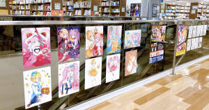 #コンパス『街キャラバン応援書店フェア』開催中