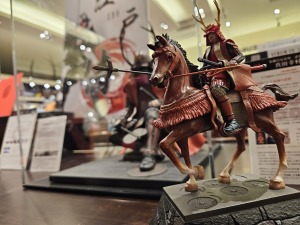 江戸・侍statue展　ART OF WAR〈謙信〉  Edo Samurai Statue Exhibition ART OF WAR (Kenshin)