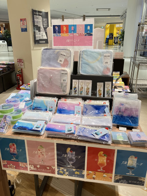 旅する喫茶とのコラボ！文豪クリームソーダ始まりました！