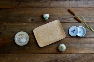 月見の器と木工展