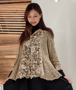 アナンダ工房・アミーナコラボ　2023 ”西と東、装いの手仕事、針仕事展”