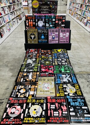 日本文芸社の「図解眠れなくなるほど面白いシリーズ」フェア