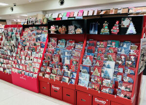 冬のご挨拶に、「クリスマスカードフェア」開催中！