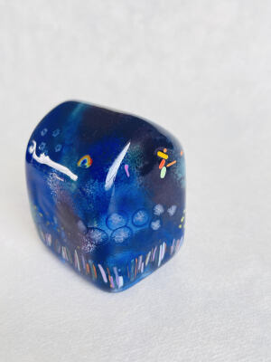 間宮香織 ガラス展『魔女の家』