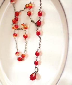 染め雑貨とガラスジュエリー二人展