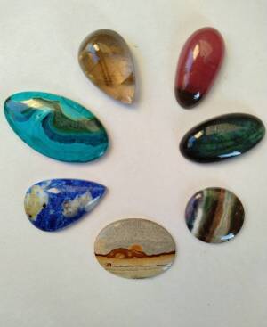 マクラメの天然石アクセサリー　　ゆしし堂