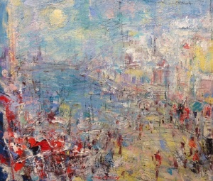 佐藤隆春油絵展