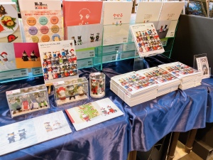 『羊毛フェルトのちびねこ軍団』作品展示中