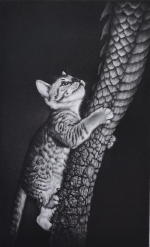 生田宏司 銅版画展　～漆黒の宇宙に浮かび上がる愛しきもの～