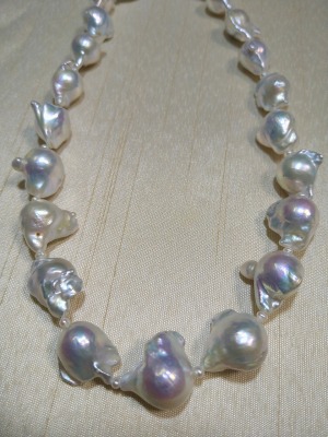 バロックパール・創作アクセサリー【陶蓮】