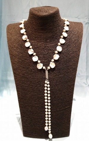 バロックパール・創作アクセサリー【陶蓮】