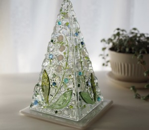 グラスフュージング　Cocon　　Glass fusing Cocon