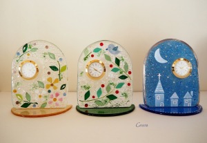 グラスフュージング　Cocon　　Glass fusing Cocon