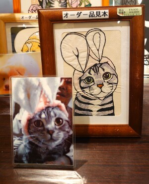 猫づくし　SUMMER2024　猫の集会 きりえ工房彩花・切り絵の猫雑貨　　 CATS CATS CATS SUMMER2024 　Paper cutout studio, Saika, Paper cutout cat goods