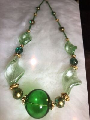 ヴェネチアンアートジュエリー　〈Crystal Bay〉　Venetian Art Jewelry <Crystal Bay>