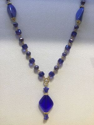 ヴェネチアンアートジュエリー　〈Crystal Bay〉　Venetian Art Jewelry <Crystal Bay>