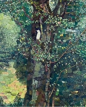 卵殻モザイク 安藤彩子　作品展