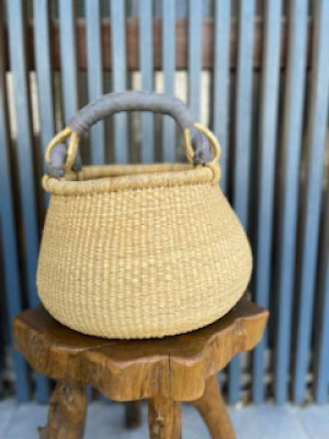 amoamo basket『Ghanaのかごと布』