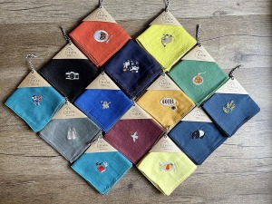 オリジナルデザイン刺繍雑貨《itoto》　Original design embroidered goods 《itoto》