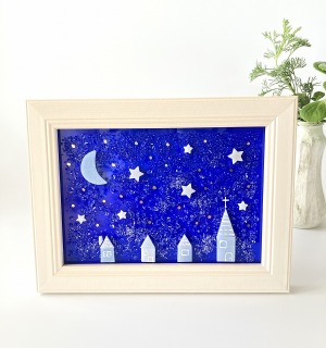 グラスフュージング　Cocon　　Glass fusing Cocon