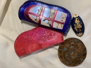 染雑貨とガラスジュエリー二人展　　Two-person exhibition of dyed goods and glass jewelry