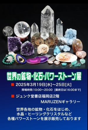 世界の鉱物・化石・パワーストーン展