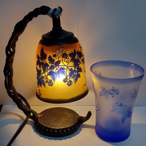 サンドブラスト・ステンドグラス～チルチルチップガラス工房～　　Sandblasted Stained Glass ~ Chirchirchirchip Glass Studio