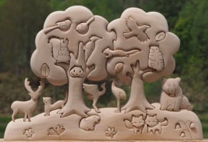 2025 丸善 丸の内　木の匠展　【北の大地から木のぬくもりをお届けします　森風社】