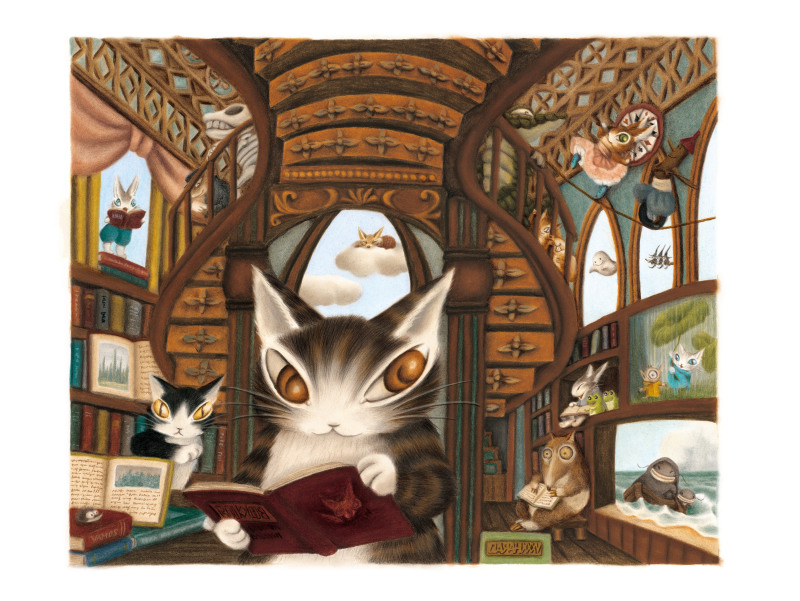Honto店舗情報 猫のダヤン アートフェア 版画展