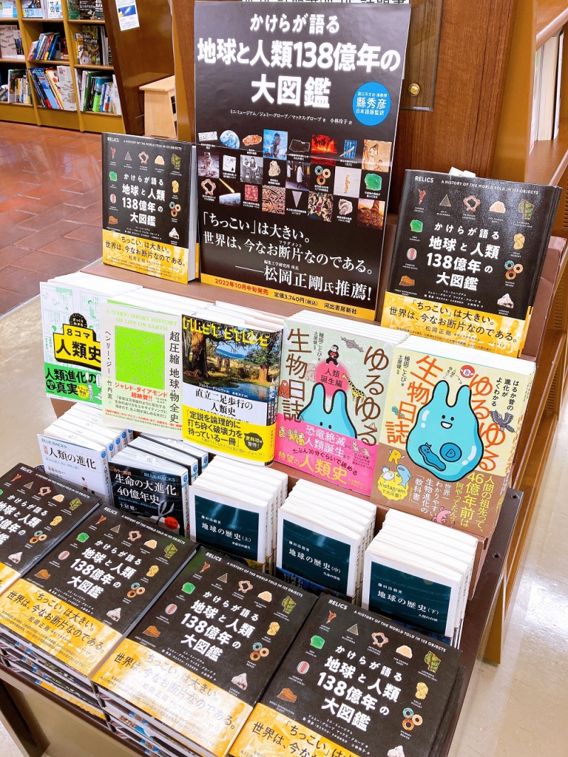 honto店舗情報 - 【理工書】「かけらが語る地球と人類138億年の