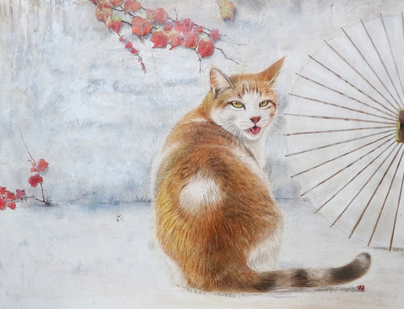 honto店舗情報 - ～親愛なる猫たちへ～ 市来功成・山岡康子 絵画展二人展